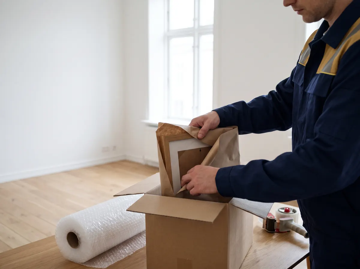 Tavla packas i silkespapper